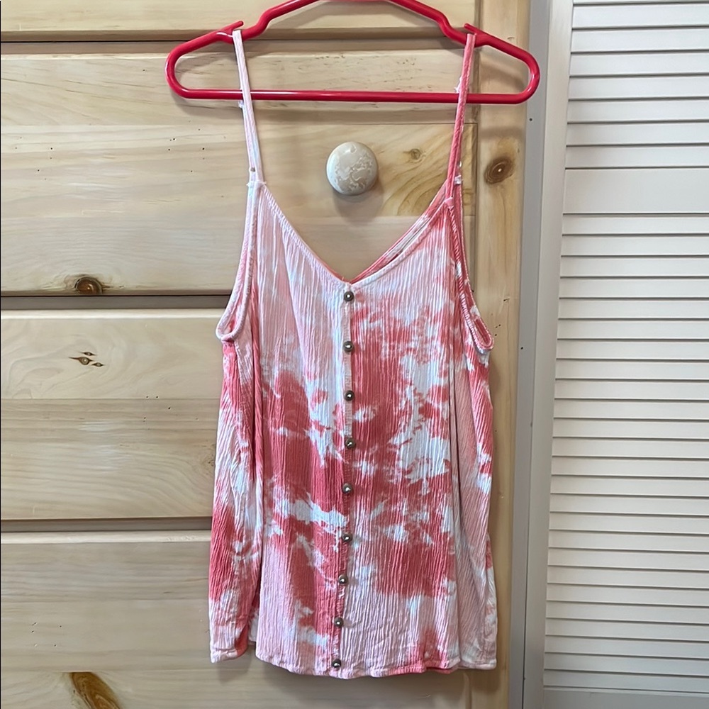 Juniors cropped tank, size M